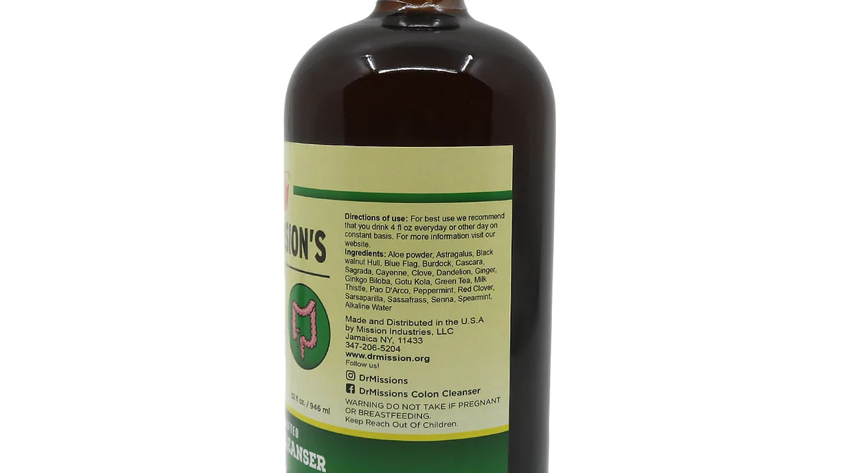 #1 COLON CLEANSE on the Market - DR MISSIONS COLON CLEANSE