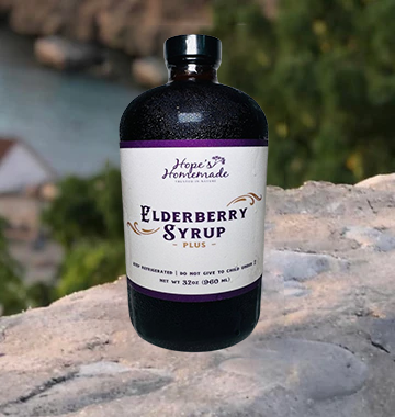 #1  ELDERBERRY SYRUP on the Market